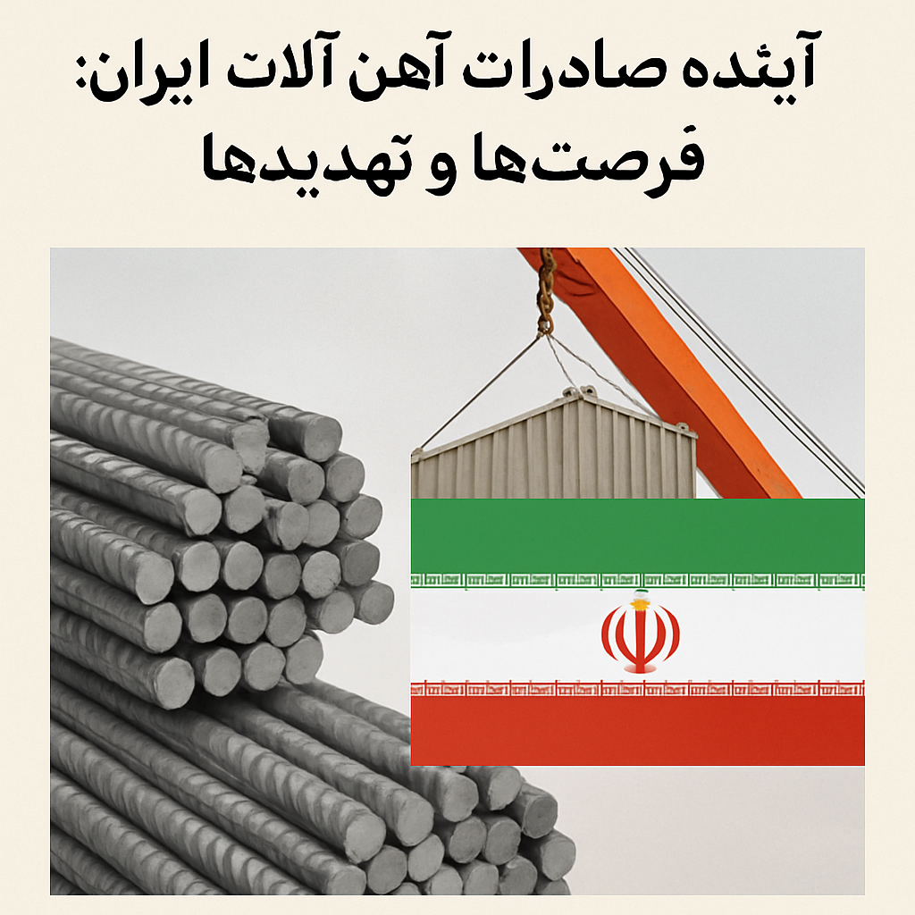 آینده صادرات آهنآلات ایران: فرصتها و تهدیدها